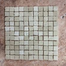 Load image into Gallery viewer, BOTTICINO BEIGE MARBLE SMALL SQUARE RUSTIC MOSAIC

