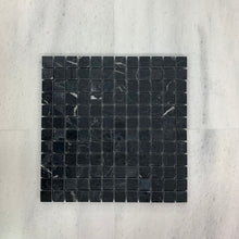 Load image into Gallery viewer, NERO MAQUINA SMALL MARBLE SQUARE MOSAIC
