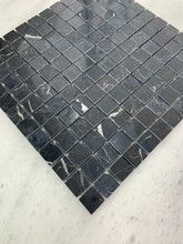 Load image into Gallery viewer, NERO MAQUINA SMALL MARBLE SQUARE MOSAIC
