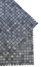 Load image into Gallery viewer, NERO MARQUINA MINI SQUARE MOSAIC
