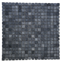 Load image into Gallery viewer, NERO MARQUINA MINI SQUARE MOSAIC
