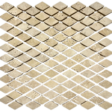 Load image into Gallery viewer, CLASSIC TRAVERTINE DIAMOND MOSAIC
