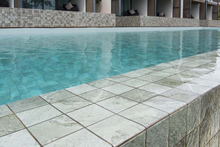 Load image into Gallery viewer, SUKABUMI GREEN SMALL PORCELAIN POOL MOSAIC
