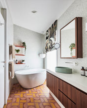 Load image into Gallery viewer, WHITE ITALIAN TERRAZZO TILE
