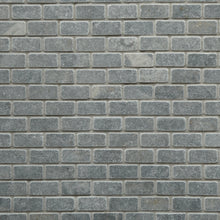 Load image into Gallery viewer, KING BLUE MARBLE MINI BRICK TUMBLED MOSAIC
