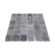 Load image into Gallery viewer, BLUE MARBLE SQUARE TUMBLED MOSIAC
