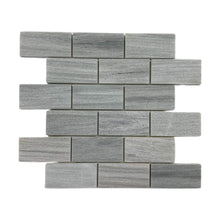 Load image into Gallery viewer, SOLTO MARBLE SUBWAY HONED MOSAIC
