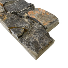 Load image into Gallery viewer, BLACK LIMESTONE SPLITFACE WALL CLADDING - 200x600
